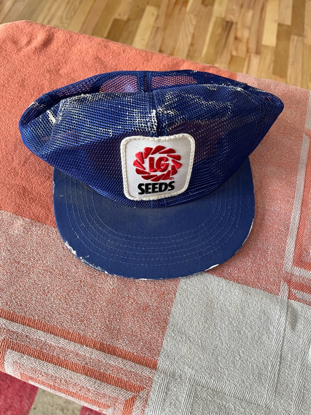 Vintage LG Seeds Farm Hat